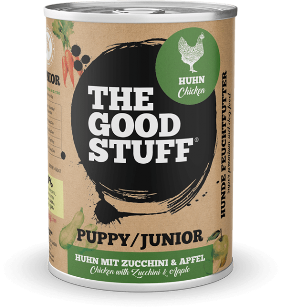 Huhn mit Zucchini & Apfel (Puppy/Junior)